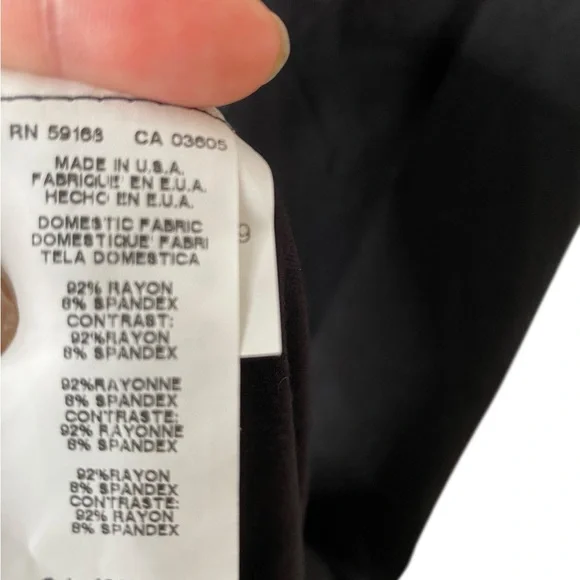 Karen Kane Monochrome Sleeveless Dress - Picture 6 of 7